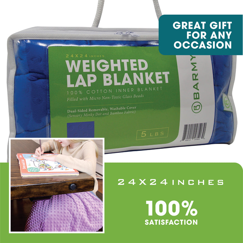 Weighted Lap Blanket for Kids - Barmy.biz