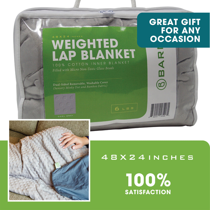 Weighted Lap Blanket for Adults - Barmy.biz
